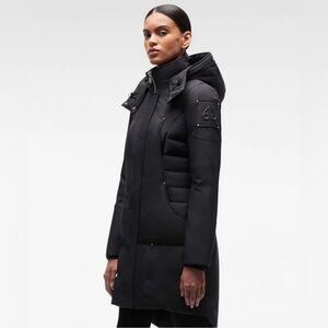 Moose Knuckles Black Puffer Jacket